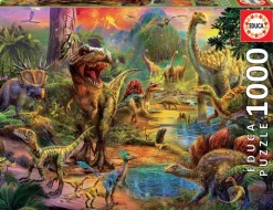 Puzzle Terra dos dinossauros