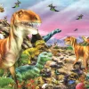 Puzzle Terra dos Dinossauros