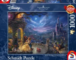 Puzzle Thomas Kinkade: a bela e a fera