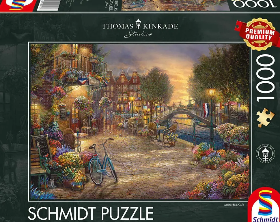 Puzzle Thomas Kinkade: Amsterdã