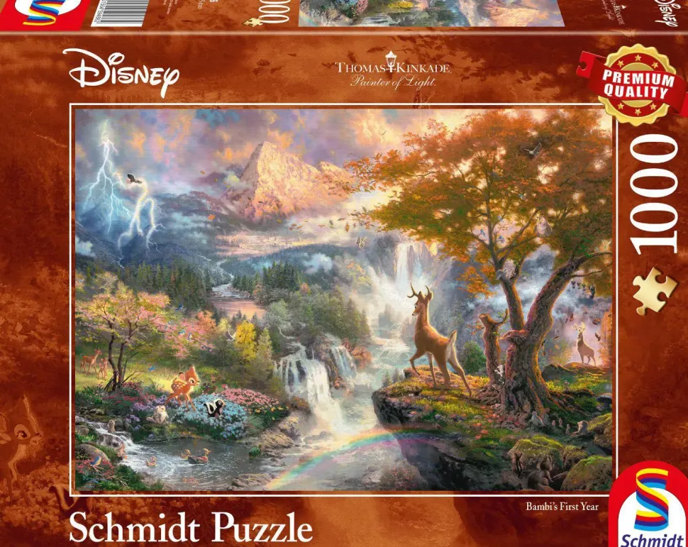 Puzzle Thomas Kinkade: Bambi