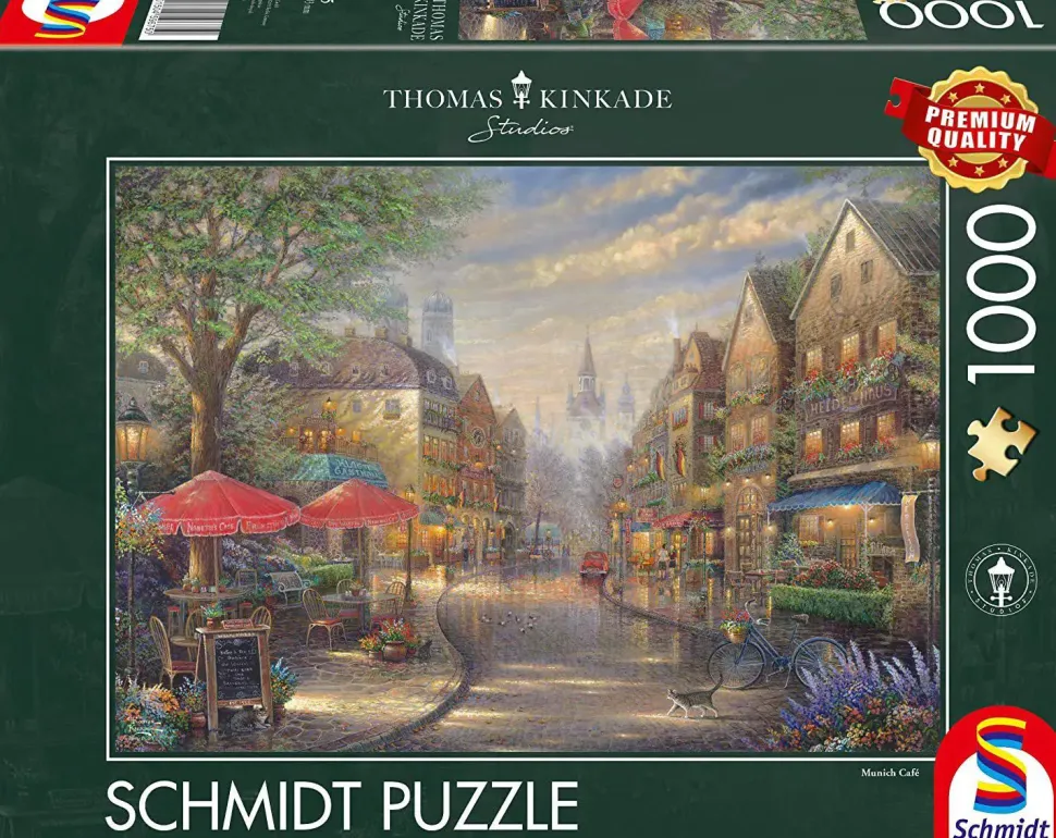 Puzzle Thomas Kinkade: Café em Munique