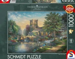 Puzzle Thomas Kinkade: Capela Willow Wood