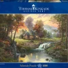 Puzzle Thomas Kinkade: Casa de campo perto do riacho