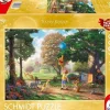Puzzle Thomas Kinkade: Disney: Ursinho Pooh