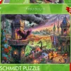 Puzzle Thomas Kinkade: Disney: Malévola