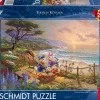 Puzzle Thomas Kinkade: Donald e Daisy, A Duck Day Afternoon