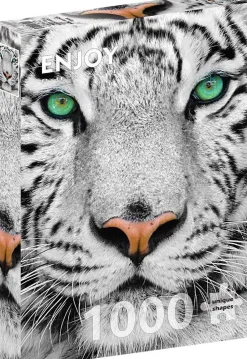 Puzzle Tigre Siberiano Branco