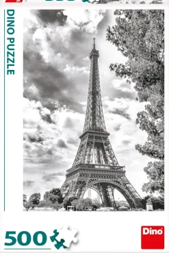 Puzzle Torre Eiffel preto e branco, França