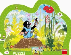 Puzzle Toupeira e macacão 25 peças
