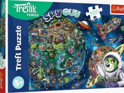 Puzzle Trefliks no espaço