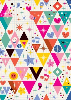 Puzzle Triângulos divertidos