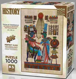 Puzzle Trono de Papirus de Tutancâmon