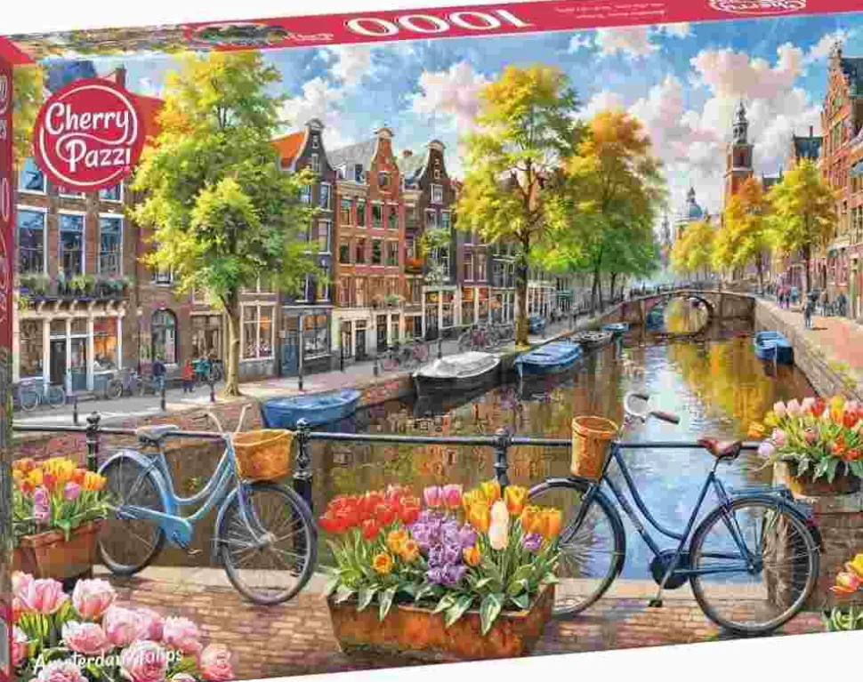 Puzzle Tulipas de Amsterdã