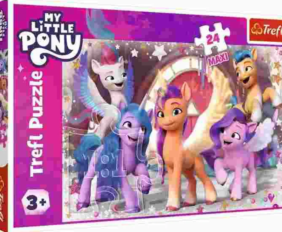 Puzzle Um dia feliz de pôneis