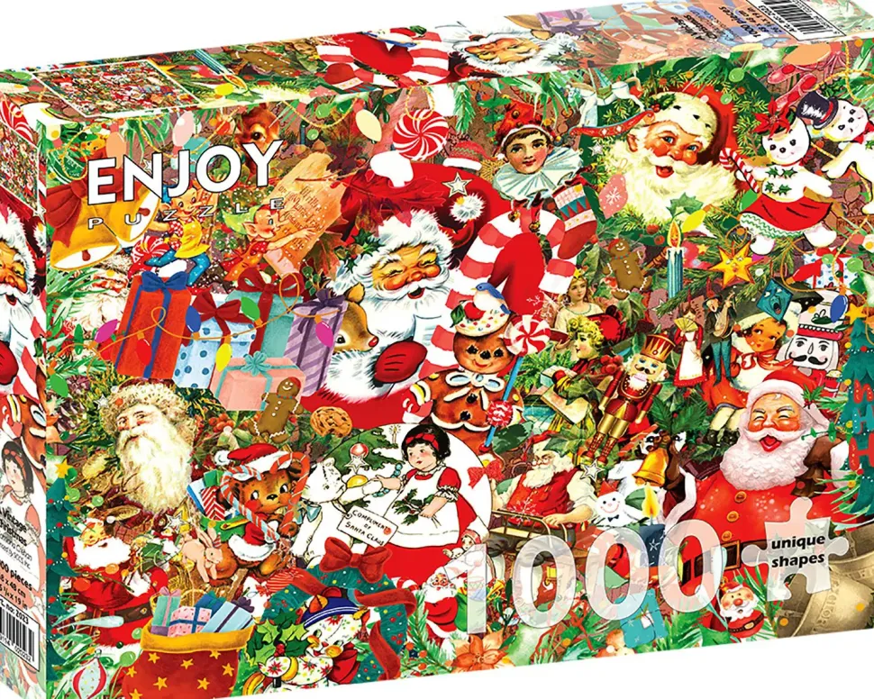 Puzzle Um Natal Vintage