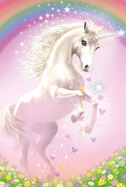 Puzzle Unicórnio Rosa