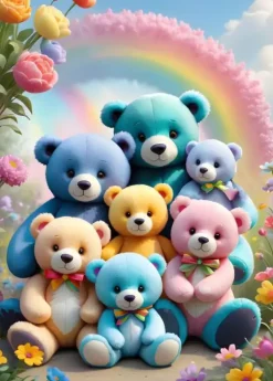 Puzzle Ursos de peluche