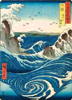Puzzle Utagawa Hiroshige: Naruto Whirlpool