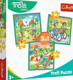 Puzzle 3v1 Conheça a Treflik's