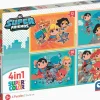 Puzzle 4v1 DC Super Amigos