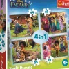 Puzzle 4v1 Disney Encanto