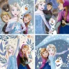 Puzzle 4v1 Frozen - 木adové krá木ovstvo