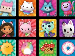 Puzzle 2v1 Gabi com seu amigo felino + pexeso