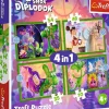 Puzzle 4v1 Hokus pokus Diplodokus