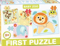 Puzzle 4v1 quebra-cabeça de bebê ZOO