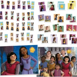 Puzzle 4v1 Superpack Wish - quebra-cabeça, memória, dominó