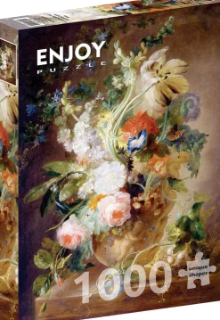 Puzzle Vaso com flores