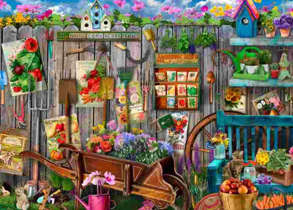 Puzzle Vedação para ferramentas de jardim