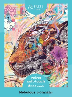 Puzzle VELVET Nebulosa Tigre colorido UFT