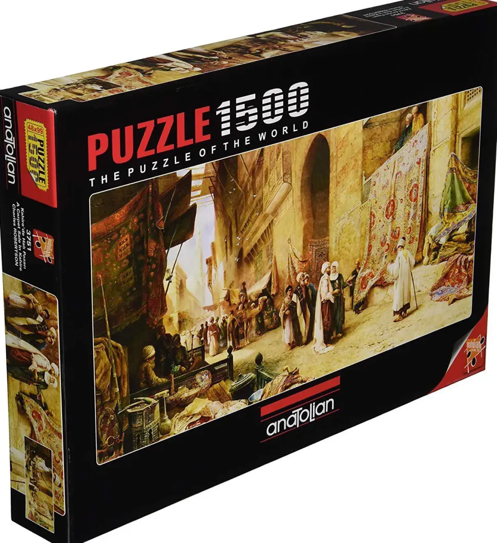 Puzzle Venda de tapetes no Cairo