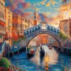 Puzzle Veneza pintada