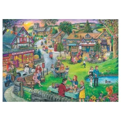 Puzzle Verde dos anos sessenta