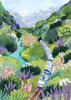 Puzzle Viagem de trem