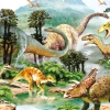 Puzzle Vida de dinossauros 100