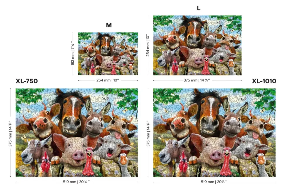 Puzzle Vida na Fazenda