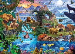 Puzzle Vida selvagem da Terra