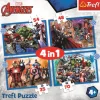 Puzzle Vingadores heróicos 4v1