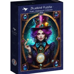 Puzzle Violeta - Coleção Steampunk