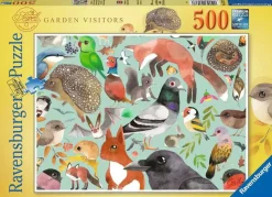 Puzzle Visitantes do Jardim