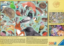 Puzzle Visitantes do Jardim