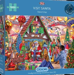 Puzzle Visite o Papai Noel