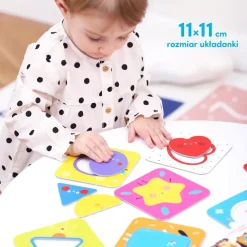 Puzzle Vkláda膷ka Geometrické tvary