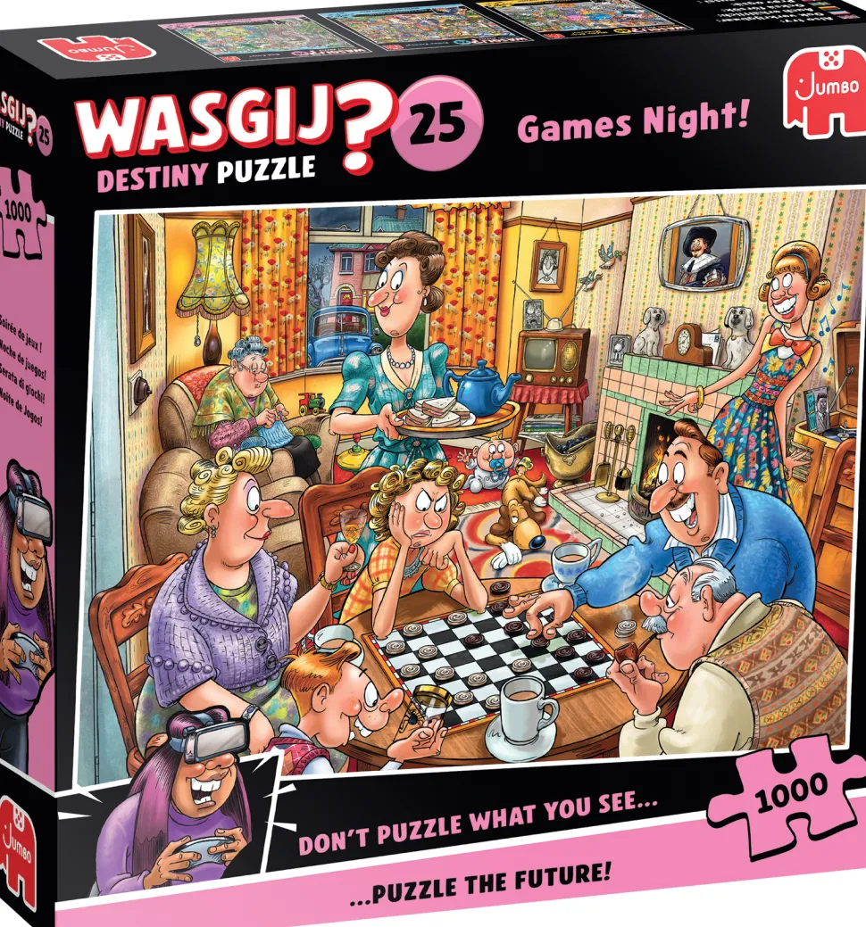 Puzzle Wasgij: Destiny 25 - Noite de Jogos
