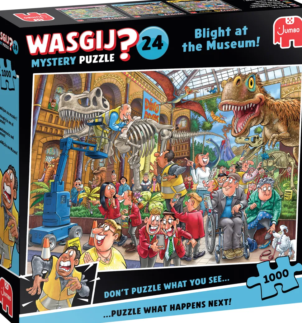 Puzzle Wasgij: Mistério 24 - Praga no museu!