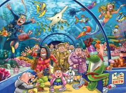 Puzzle Wasgij: Original 43 - Anedotas de aquário!